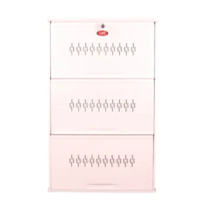 3-Rack Jumbo Shoe Rack – 9 Pairs by Shoe Den