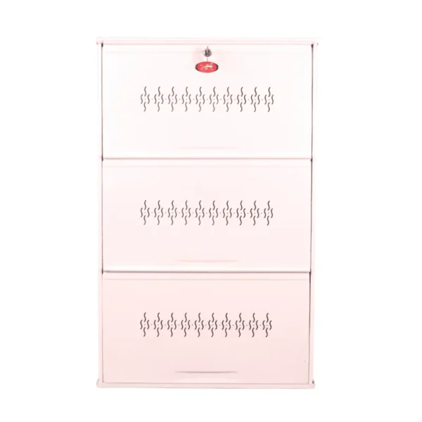 3-Rack Jumbo Shoe Rack – 9 Pairs by Shoe Den