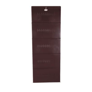 5-Rack Jumbo Shoe Rack – Holds 15 Pairs | Shoe Den