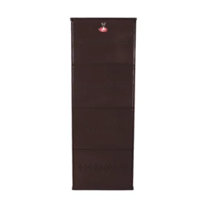 4-Rack Regular Shoe Rack – Holds 8 Pairs | Shoe Den