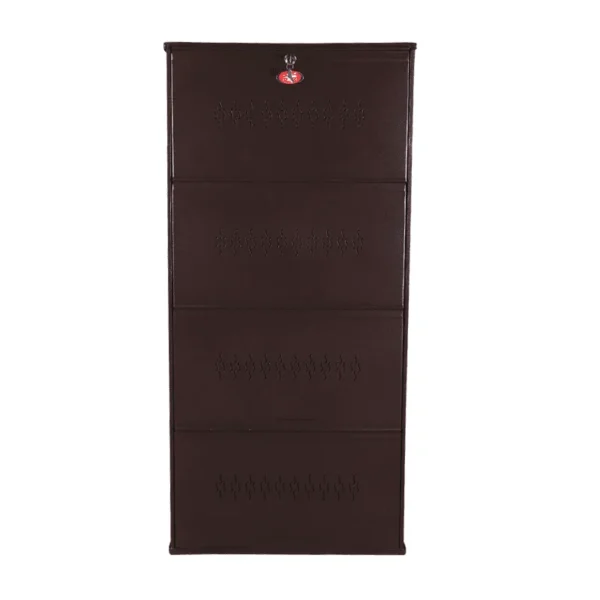 4-Rack Jumbo Shoe Rack – Holds 12 Pairs | Shoe Den
